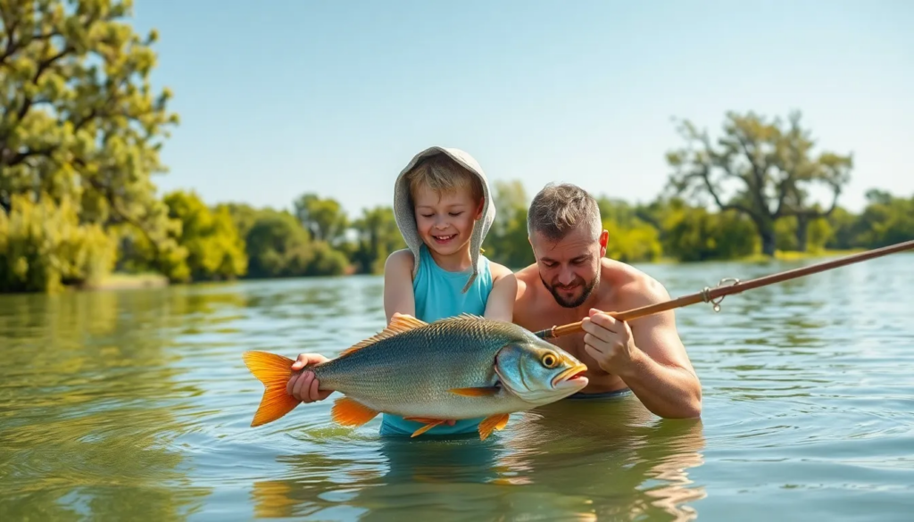 "Pesca Esportiva Infantil: Diversão e Aprendizado Agora!"